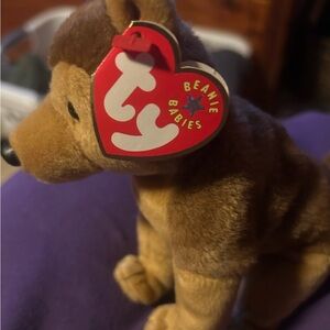 NWT! Vintage 2001 Ty Beanie Babies Plush Dog